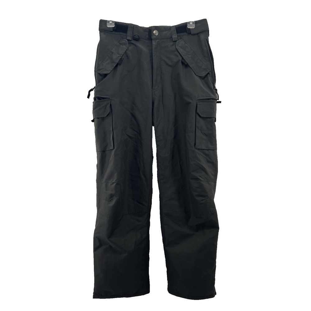 Turbine Performance Boardwear Men's Snow Pants Gray Size Medium Cargo Insulated